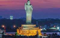 Heritage Tourism  Buddhist Statue Hydrabad,Trip To South India 